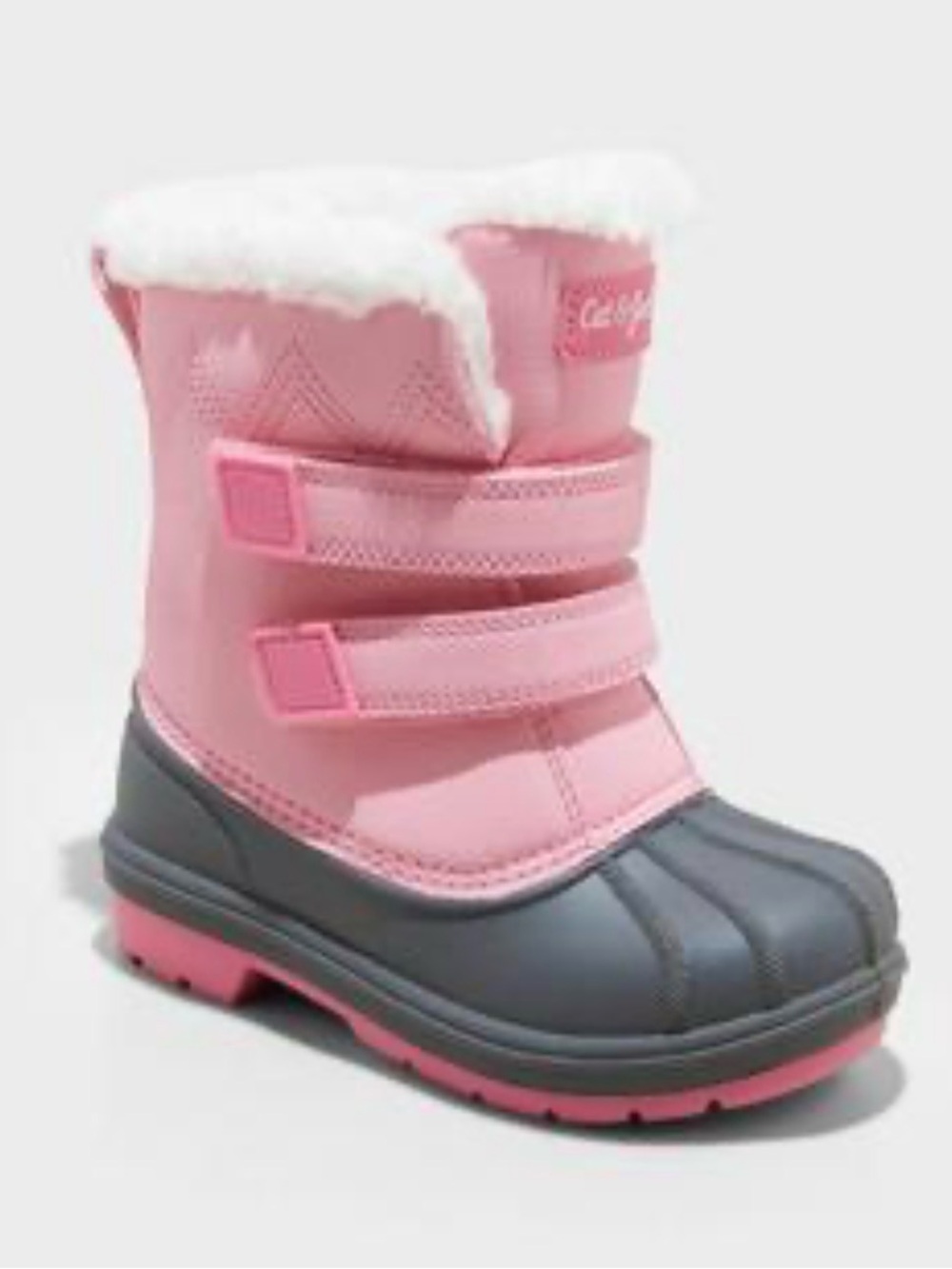 Cat & Jack Snow Boots Toddler Girls Size 11 Winter Waterproof Insulated Pink